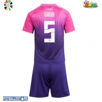 Tyskland Pascal Gross #5 Bortedraktsett Barn EM 2024 Kortermet (+ Korte bukser)